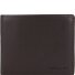  Attack 2 Porte-monnaie RFID cuir 12 cm Modéle ebony brown