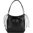  Lidia Sac à bandoulière Cuir véritable 30 cm Modéle noir