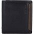  Porte-monnaie Camden en cuir 9,5 cm Modéle dark brown