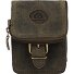  Vintage Sac banane Cuir 13.5 cm Modéle olive