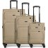  Edition 04 4 roulettes Set de valises 3 pièces avec soufflet d'extension Modéle beige