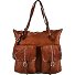  Priscilla Sac à bandoulière Cuir véritable 41 cm Modéle cognac