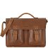  Nature Porte-documents en cuir 40 cm Modéle cognac