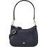  Hanna Sac à bandoulière Cuir véritable 25 cm Modéle navy