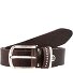 Fashion Basics Ceinture Cleo en cuir Modéle dunkelbraun | 100 cm