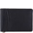  Porte-monnaie Protection RFID Cuir véritable 11 cm Modéle black-blue