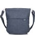  Mademoiselle.M Sac à bandoulière 27 cm Modéle nubuk blue