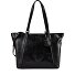  Fine Florence Sac de shopper Cuir véritable 37 cm Compartiment ordinateur Modéle black