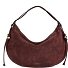  Thess Sac à bandoulière Cuir véritable 45 cm Modéle berry-berry