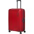  Nuon 4 roues valise cabine 75 cm avec soufflet d'extension Modéle metallic red