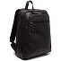  Wax Pull Up Sac à dos professionnel Cuir 39 cm Compartiment pour ordinateur portable Modéle black