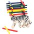  Jeu d'adresse Tricky Tiger 8 cm Modéle beige