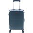  3500 4 roulettes Trolley de cabine 55 cm avec soufflet d'extension Modéle ocean blue