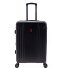  2900 4 roulettes Trolley M 67 cm avec soufflet d'extension Modéle black