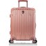 Xtrak 4 roulettes Trolley de cabine S 55 cm avec soufflet d'extension Modéle rose gold