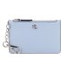  Zip Card Étui à clés Cuir véritable 13 cm Modéle estate blue