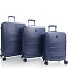  EZ Fashion 4 roulettes Set de valises 3 pièces avec soufflet d'extension Modéle navy