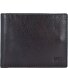  Porte-monnaie Arezzo RFID cuir 12 cm Modéle braun