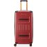  JH002B 4 roulettes Trolley 80 cm avec soufflet d'extension Modéle chili pepper red