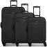  Sevilla 2.0 4 roulettes Set de valises 3 pièces Modéle black