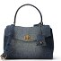  Farrah Sac à main 23.5 cm Modéle oxford blue lauren tan