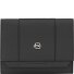  Circle Porte-monnaie Protection RFID Cuir 12 cm Modéle black