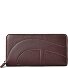  Deborah Porte-monnaie Protection RFID Cuir véritable 19 cm Modéle port red