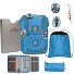 ErgoFlex Tiny Set de cartables 8 pièces Modéle Blue Ice