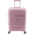  3800 4 roulettes Trolley 67 cm avec soufflet d'extension Modéle metallic pink