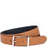  Luca Ceinture Cuir Modéle cognac-navy | individuell kürzbar