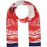  Botanical Garden Chiffon 160 cm Modéle red-navy
