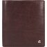  Toscana Porte-monnaie Protection RFID Cuir 12 cm Modéle coffee