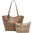  TAS Margarethe Sac de shopper 45 cm Modéle taupe