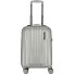  Moonrock 4 roulettes Trolley de cabine 55 cm avec soufflet d'extension Modéle silver brushed