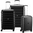  Relife 4 roues Set de valises 3 pièces avec soufflet d'extension Modéle schwarz