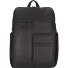  Finn Sac à dos professionnel Cuir 43 cm Compartiment pour ordinateur portable Modéle black
