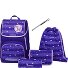  Ergojet Set de cartables 6 pièces Modéle lavender