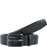  Ceinture Zeus en cuir Modéle black | 85 cm