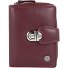  Porte-monnaie Spongy en cuir 9 cm Modéle bordeaux