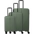  Air Stripe 4 roulettes Set de valises 3 pièces avec soufflet d'extension Modéle green