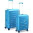  Starlight 3.0 4 roulettes Set de valises 2 pièces avec soufflet d'extension Modéle bluette