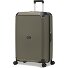 Aegis 4 roulettes Trolley L 78 cm avec soufflet d'extension Modéle dark green