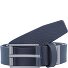  Ceinture Montana en cuir Modéle dunkelblau | 85 cm
