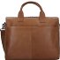  Fiorentina Attaché-case Cuir véritable 41 cm Compartiment ordinateur Modéle tan