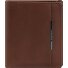  Eluxe Veg Porte-monnaie Protection RFID Cuir véritable 8.5 cm Modéle dark brown