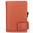  SecWal 1 étui à cartes de crédit Porte-monnaie RFID Cuir 9 cm Modéle orange