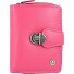  Porte-monnaie Spongy en cuir 9 cm Modéle fuchsia