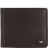  Porte-monnaie Polo RFID en cuir 12,5 cm Modéle dunkelbraun
