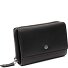  Salviano Porte-monnaie Protection RFID Cuir 9.5 cm Modéle black