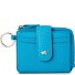  Joy Étui pour cartes de crédit Protection RFID Cuir véritable 11 cm Modéle indigo blue